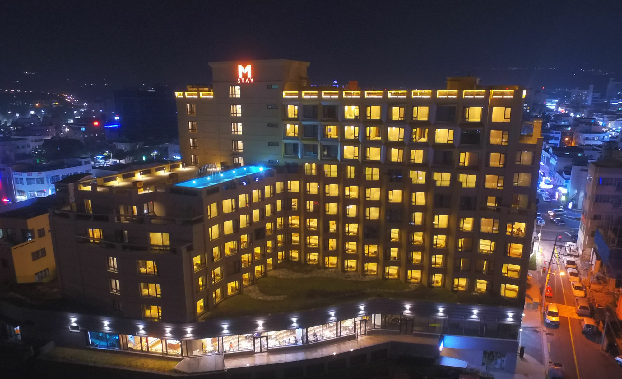 Mstay Hotel Seogwipo-stad Buitenkant foto